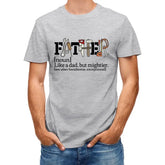 T-shirt exclusif comme un père mais plus fort pour la fête des pères